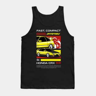 Honda CRX Lover Tank Top